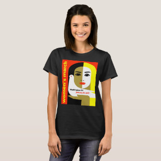 T-shirt Mars des femmes sur Washington 2017