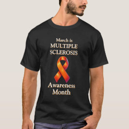 T-shirt Mars est le mois de sensibilisation à la sclérose