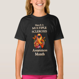 T-shirt Mars est le mois de sensibilisation à la sclérose