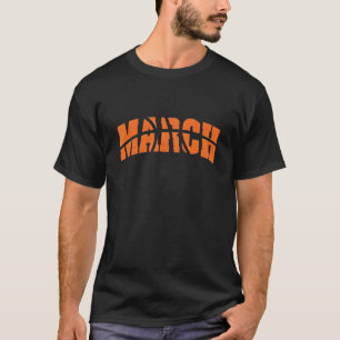 T-shirt Mars Est Pour Le Basketball Madness Tournament Bra