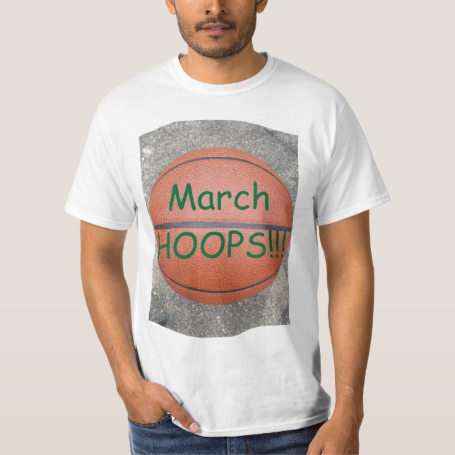 T-shirt Mars HOOPS Basketball (Devant)