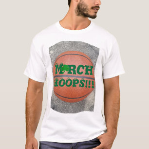 T-shirt Mars HOOPS Basketeball Shamrock Bouncing Eyes
