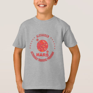 T-shirt Mars La planète rouge Geek spatial Système solaire