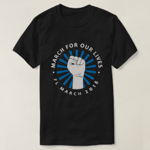 T-shirt Mars pendant nos vies FL la Floride - nous