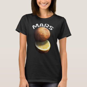 T-shirt Mars Pour Astronome Red Planet