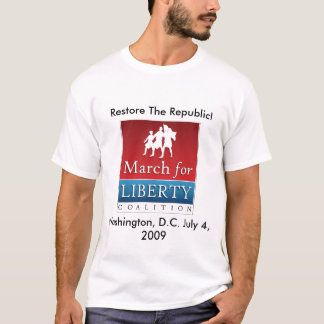 T-shirt Mars pour la liberté