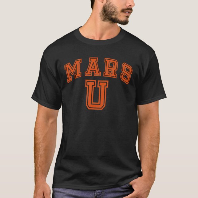 T-SHIRT MARS UNIVERSITY (Devant)
