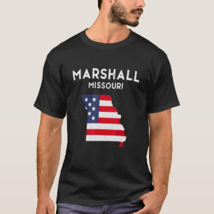 T-shirt Marshall Missouri USA State America Travel Missour