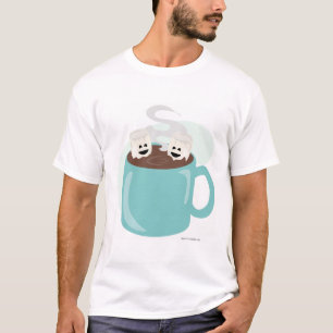 T-shirt Marshmallows en Coupe Cute Fun Hot Tub Food Cartog
