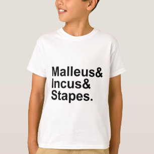 T-shirt Marteau Enclume Étrier   Trois os de l'oreille moy