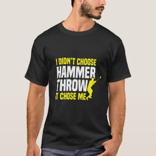 T-shirt Marteau Jetant Lancer Terrain de piste de traîneau