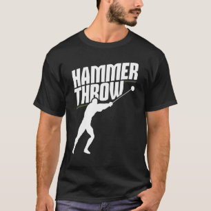 T-shirt Marteau Jetant Lancer Terrain de piste de traîneau