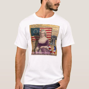 T-shirt Martha Washington ?ère Madame de premier Américain