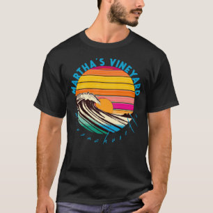 T-shirt Martha's Vineyard Retro 1980 Style Massachusetts