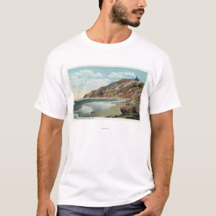 T-shirt Martha's Vineyard, vue principale gaie de falaises