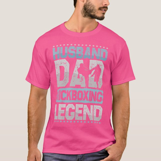 T-shirt Martial Arts mari papa Kickboxing Legend Kickbox (Devant)