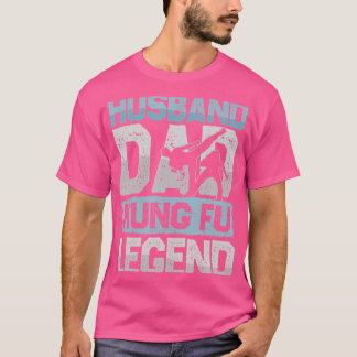 T-shirt Martial Arts Martial Mari Papa Kung Fu Légende Kun