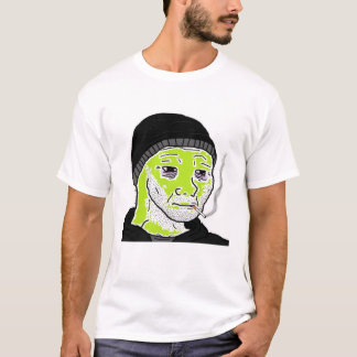 T-shirt Martian Green Doomer Basic Homme's White