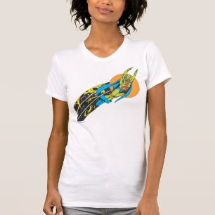 T-shirt Martian Manhunter prend l'avion