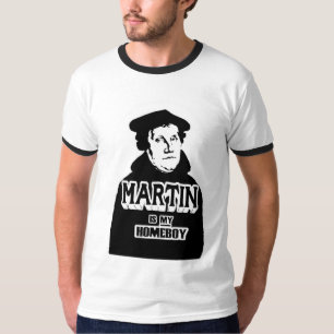 T-shirt Martin est mon Homeboy (aucun halo)