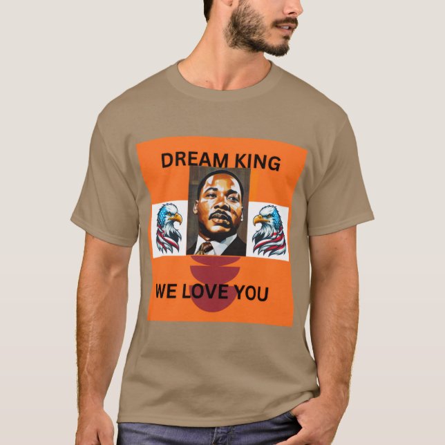 T-SHIRT MARTIN LUTHER KING 👑  (Devant)