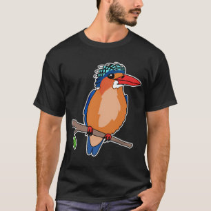 T-shirt Martin-pêcheur à tête noire