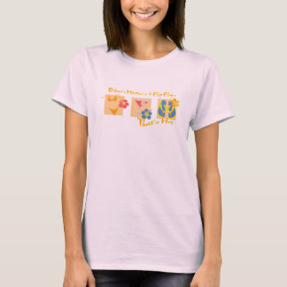 T-shirt Martini de Bikni et bascules électroniques