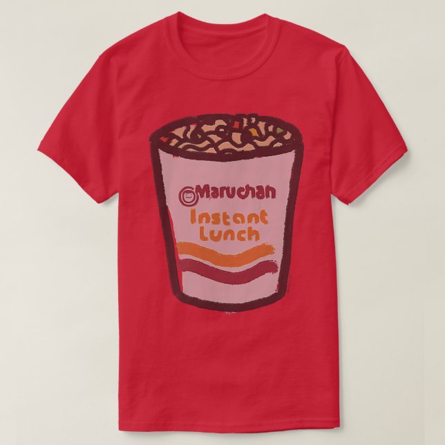 T-shirt Maruchan Instant Lunch Ramen Noodle Doodle  (Design devant)