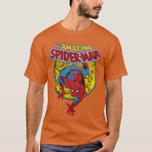 T-shirt Marvel Comics SpiderMan Incroyable Bande Dessinée