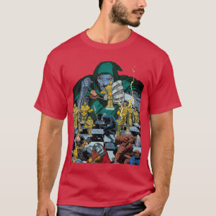 T-shirt Marvel Doctor Doom Doomwar 3 Couverture de bande d
