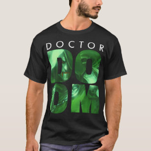 T-shirt Marvel Doctor Doom Grand Portrait empilé Tex