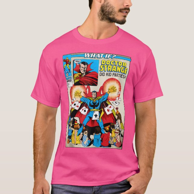 T-shirt Marvel Et Si Le Docteur Strand Faisait Des Parties (Devant)