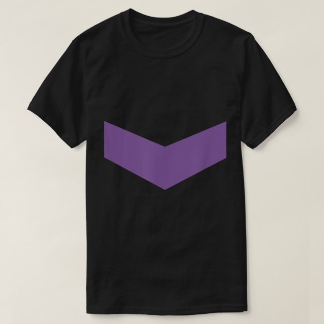 T-shirt Marvel Hawkeye Kate Bishop Purple Arrow (Design devant)