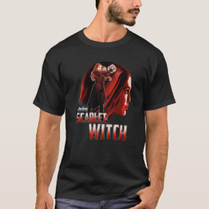 T-shirt Marvel Infinity War Sorcière Écarlate Profil Premi