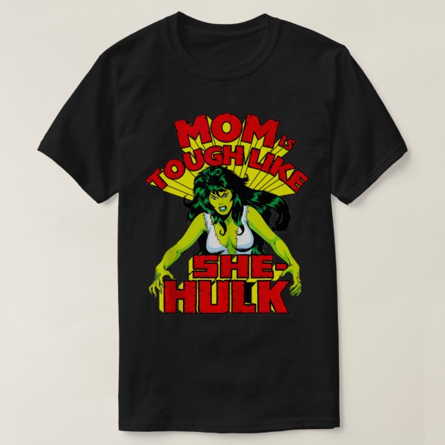 T-shirt Marvel La Fête des Mères Dur Comme SheHulk (Design devant)