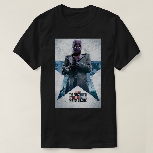 T-shirt Marvel Le Faucon et le Soldat d'Hiver Baron Zem (Design devant)