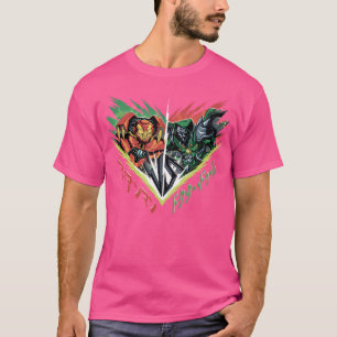 T-shirt Marvel Mech Frappe Iron Man Vs Doctor Doom Mech Ka