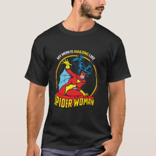 T-shirt Marvel Spider Woman Ma mère est Extraordinaire fêt