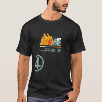 T-shirt Marvel The Fantastic Four First Steps Retro Hero P