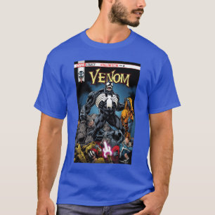 T-shirt Marvel Venom Lethal Pileup Couverture de Comic fri