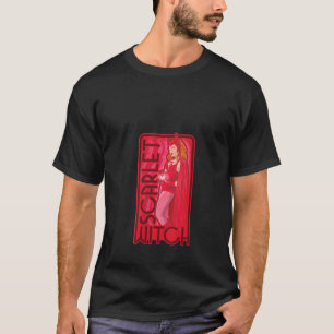 T-shirt Marvel WandaVision Sorcière Écarlate Super Héroïne