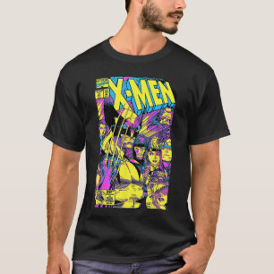 T-shirt Marvel XMen Wolverineeam Épique Neon Couverture de