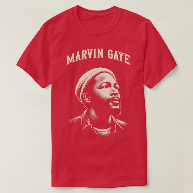 T-shirt Marvin Gaye (Design devant)