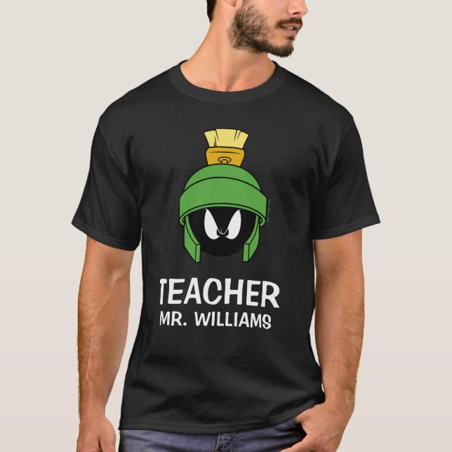 T-shirt MARVIN LE MARTIAN™ Mad Teacher (Devant)