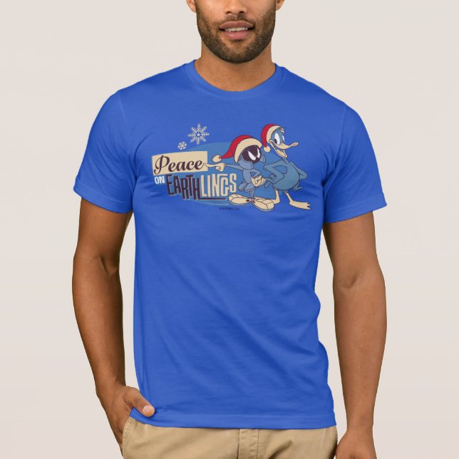 T-shirt MARVIN LE MARTIAN™ - Paix sur terre (Devant)