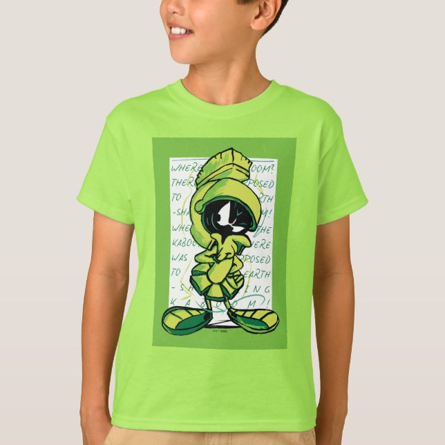 T-shirt MARVIN THE MARTIAN™ - Croquis (Devant)