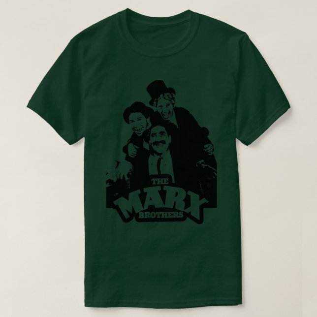 T-shirt Marx Brothers Groucho Harpo et Chico (Design devant)
