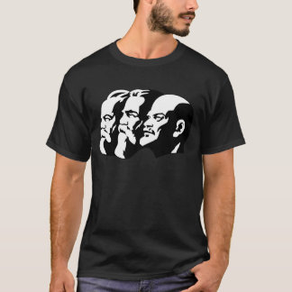 T-shirt Marx, Engels et Lénin