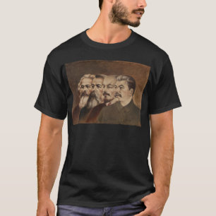T-shirt Marx, Engels, Lénine, et Stalin