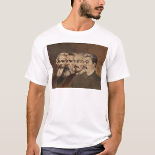 T-shirt Marx, Engels, Lénine, et Stalin